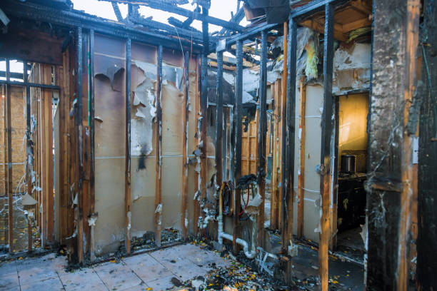 Professional Fire Damage Repair technician working in Immaculata, PA